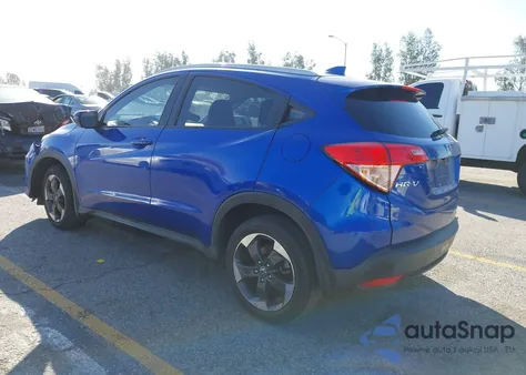 2018 Honda Hr-V Ex-L из США, поврежденный, VIN 3CZRU5H70JM702080